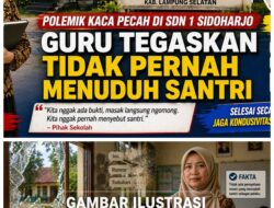 SDN 1 Sidoharjo Pastikan Tak Pernah Tuduh Santri dalam Insiden Kaca Pecah