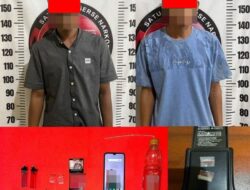 Satresnarkoba Polres Way Kanan Ringkus Dua Pria Diduga Edarkan Sabu di Negeri Bumi Putra