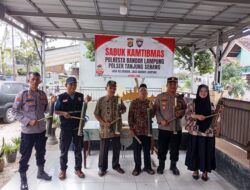 Polsek Tanjung Senang Perkuat Sinergi Dengan Masyarakat Melalui Kegiatan Sabuk Kamtibmas