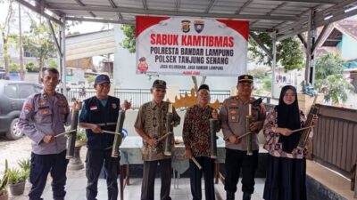 Polsek Tanjung Senang Perkuat Sinergi Dengan Masyarakat Melalui Kegiatan Sabuk Kamtibmas