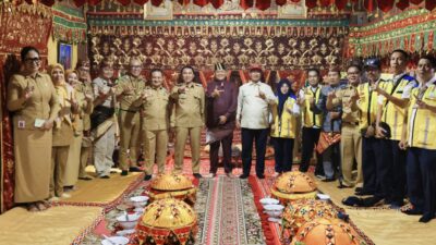 Bupati Lambar Sambut Kunjungan DPR RI dan Kementerian PU, Bahas Kelanjutan Pembangunan Gedung Pakuon