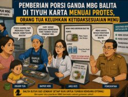 Pemberian Porsi Ganda MBG Balita di Tiyuh Karta Menuai Protes, Orang Tua Keluhkan Ketidaksesuaian Menu