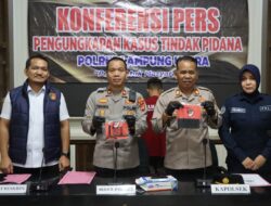 Jajaran Polres Lampung Utara Amankan Pelaku Curat Sepeda Motor, Gunakan Kunci Letter T